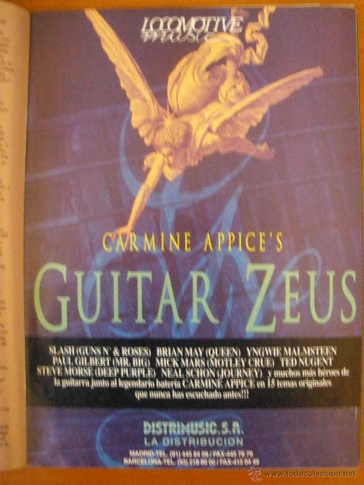 Musiksammlung: guitar zeus carmine appice's 1996 promo magazine advert