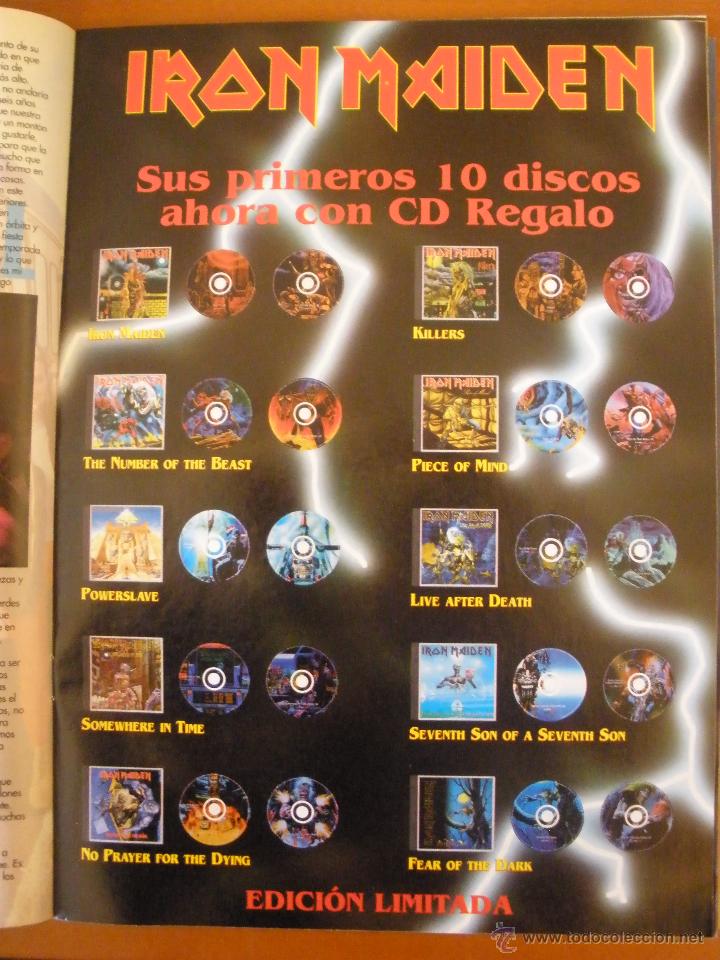 Música de colección: iron maiden edicion limitada 1995 promo magazine advert - Foto 1 - 42833518
