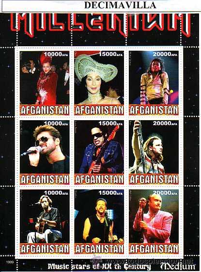 M&uacute;sica de colecci&oacute;n: PRMS019, AFGHANISTAN, 1999, CANTANTES, MEDIUM - Foto 1