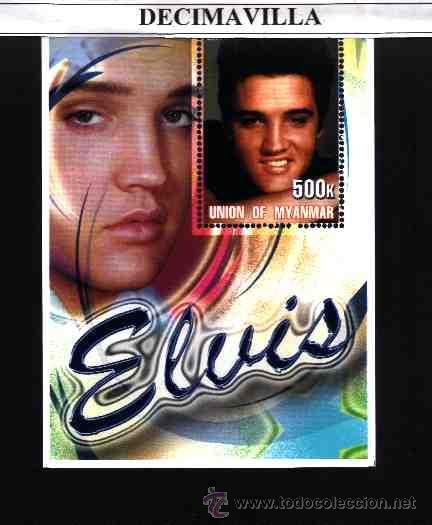 M&uacute;sica de colecci&oacute;n: PRMS148, MYANMAR, 2001, ELVIS PRESLEY, HB05
