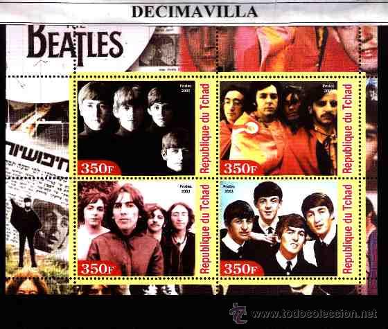 M&uacute;sica de colecci&oacute;n: PRMS212, TCHAD, 2003, THE BEATLES, HB1