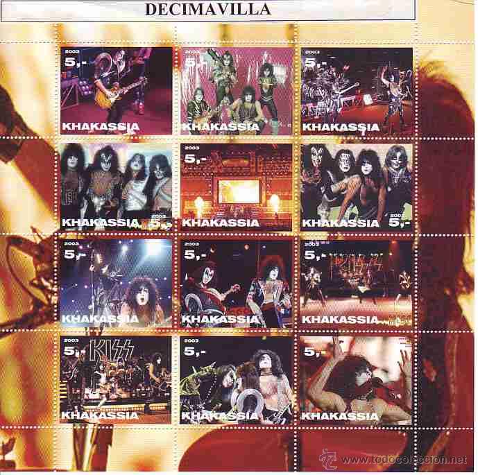 M&uacute;sica de colecci&oacute;n: PRMS251, KHAKASSIA, 2003, KISS, 12 VAL.