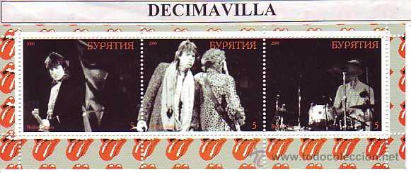 M&uacute;sica de colecci&oacute;n: PRMS279, BURIATIA, 2000, ROLLING STONES. 3 VAL.