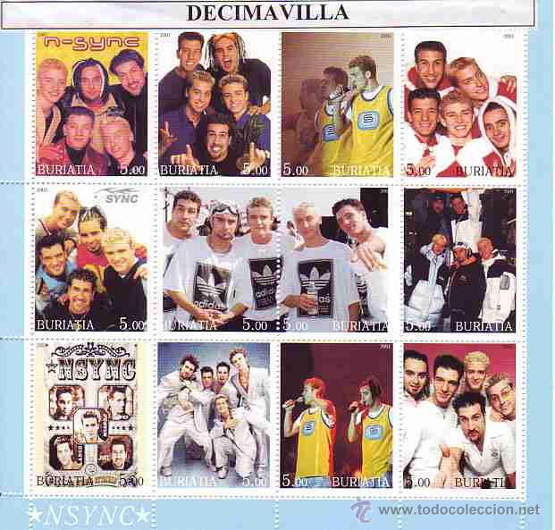 Musica di collezione: PRMS285, BURIATIA, 2001. NSYNC, MINIPLIEGO