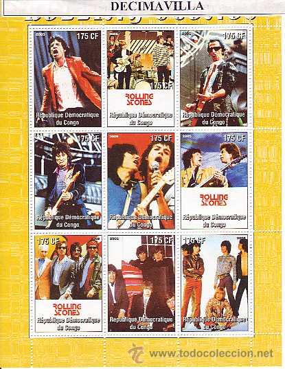 M&uacute;sica de colecci&oacute;n: PRMS491, CONGO, 2005, ROLLING STONES