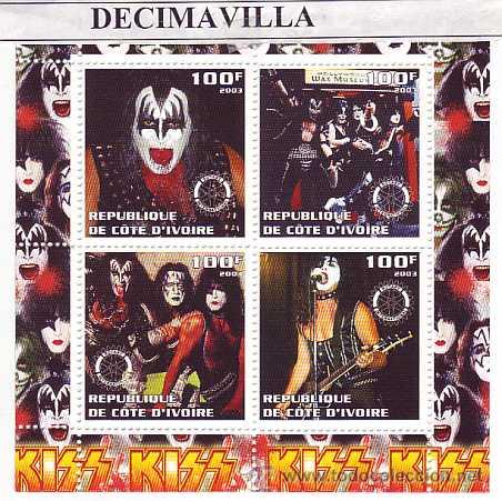 M&uacute;sica de cole&ccedil;&atilde;o: PRMS510, COSTA DE MARFIL, 2003, KISS, HB01