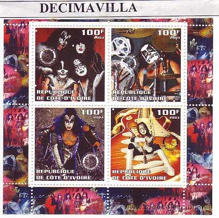 M&uacute;sica de cole&ccedil;&atilde;o: PRMS511, COSTA DE MARFIL, 2003, KISS, HB02