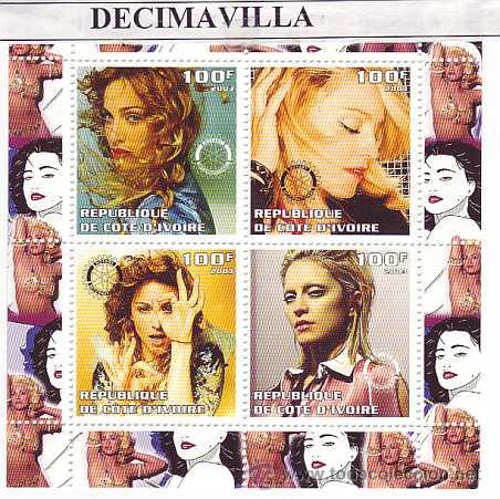 M&uacute;sica de colecci&oacute;n: PRMS512, COSTA DE MARFIL, 2003, MADONNA