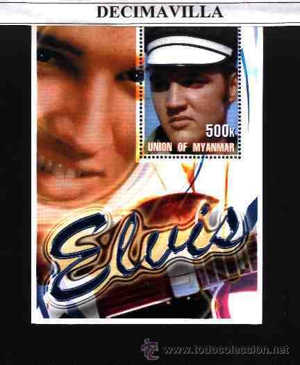M&uacute;sica de cole&ccedil;&atilde;o: PRMS531, MYANMAR, 2001, ELVIS PRESLEY, HB01