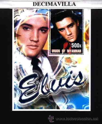 M&uacute;sica de cole&ccedil;&atilde;o: PRMS532, MYANMAR, 2001, ELVIS PRESLEY, HB02