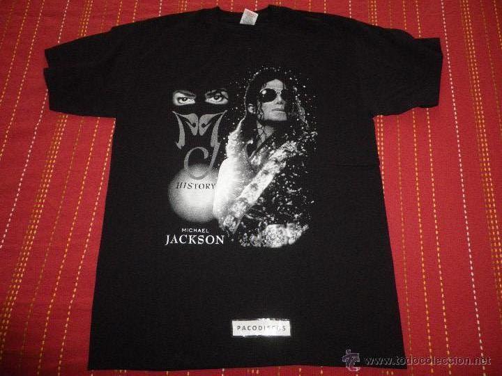 camiseta de michael jackson