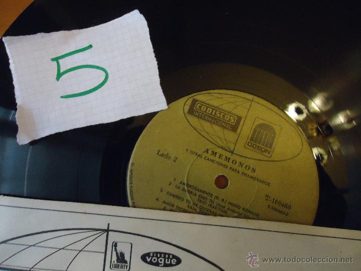 M&uacute;sica de colecci&oacute;n: DISCO VINILO RARO - EMI CODISCOS SERIE INTERNACIONAL, AMEMONOS , ODEON - EDIT. COLOMBIA - Foto 3