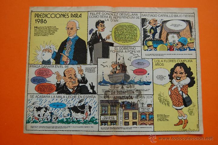 M&uacute;sica de colecci&oacute;n: CARICATURAS DE LOLA FLORES - FRAGA - FELIPE GONZALEZ - SANTIAGO CARRILLO - 1986