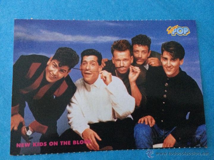 M&uacute;sica de colecci&oacute;n: TARJETA DE NEW KIDS ON THE BLOCK - REVISTA SUPER POP