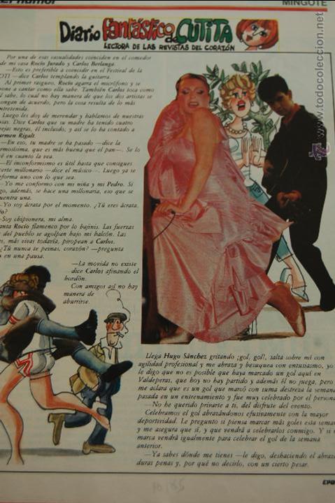 M&uacute;sica de colecci&oacute;n: CARICATURA - 1986 - ROCIO JURADO - CUTITA Y MINGOTE