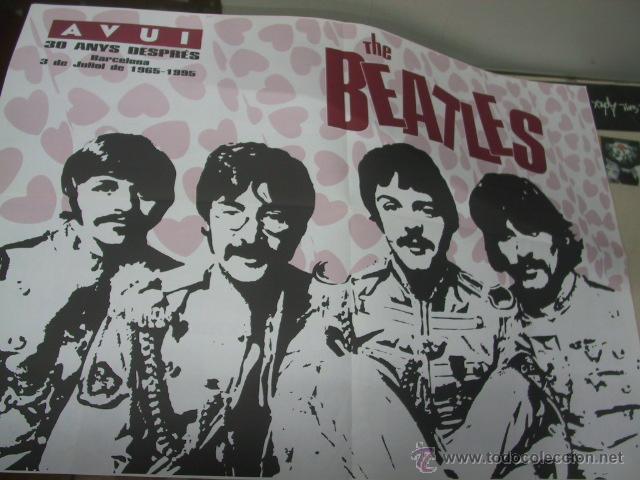 M&uacute;sica de colecci&oacute;n: POSTER DE THE BEATLES - REVISTA AVUI JULIOL 1995