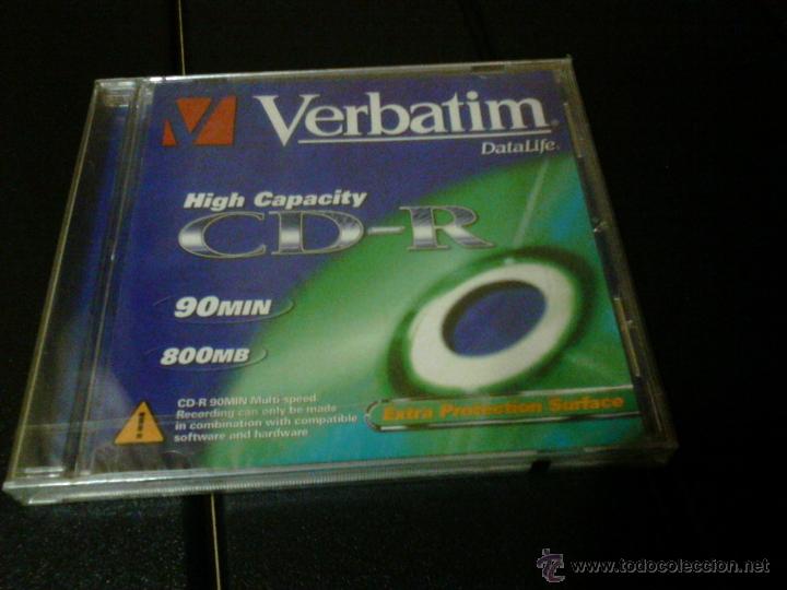 Musiksammlung: VERBATIM CD-R 90 MINUTOS.800 MB.GRABABLE.PRECINTADO.DISPONGO DE 3 UNIDADES.