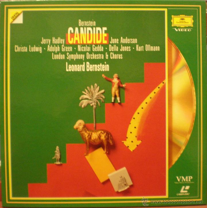 M&uacute;sica de colecci&oacute;n: Candide - Bernstein - Leonard Bernstein - Laser Disc - Foto 1