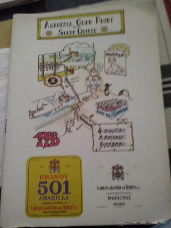 M&uacute;sica de colecci&oacute;n: carnaval de cadiz libreto coro academia guan point of state quieto a&ntilde;o 1988