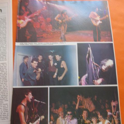 M&uacute;sica de colecci&oacute;n: ARTICULO 1982 - FIRMAMENTO ROCKERO MADRILE&Ntilde;O ALASKA OLVIDO GARA POLANSKI Y EL ARDOR HURACAN - 4 PAG