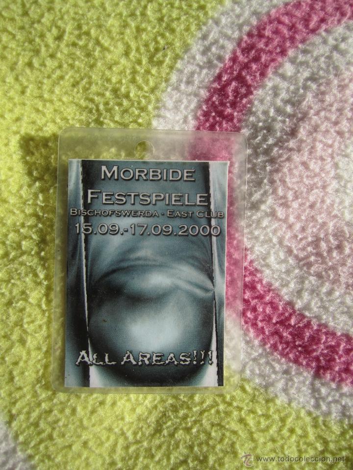 Collectible Music: MORBIDE FESTSPIELE 3 - PASE ALL AREAS - 2000