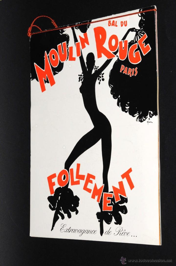 M&uacute;sica de colecci&oacute;n: PROGRAMA BAL DU MOULIN ROUGE PARIS 1976 - Foto 1