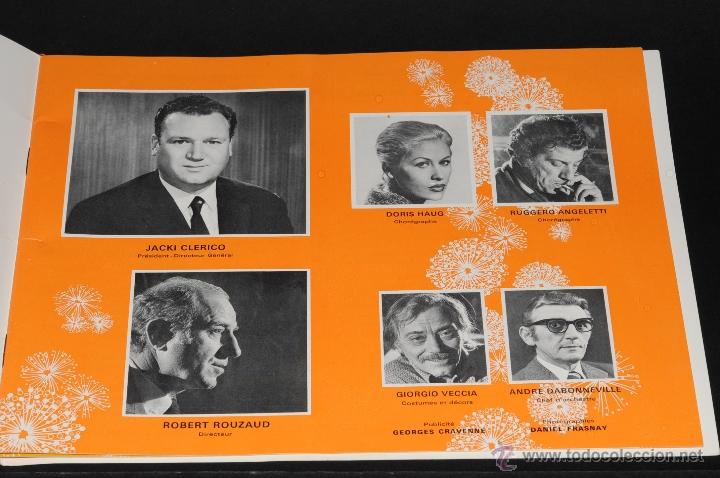 M&uacute;sica de colecci&oacute;n: PROGRAMA BAL DU MOULIN ROUGE PARIS 1976 - Foto 2