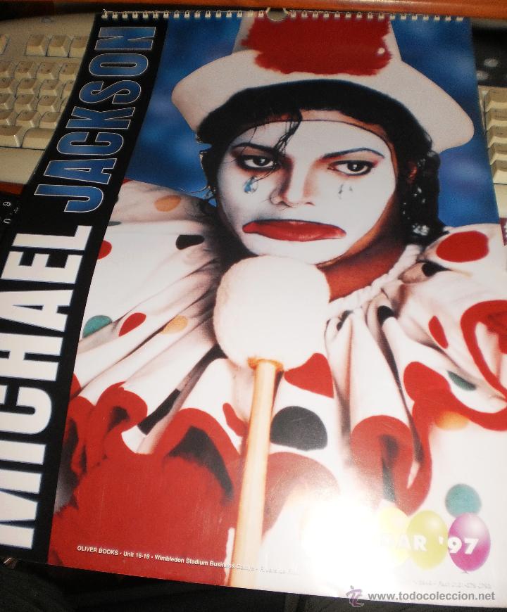 M&uacute;sica de colecci&oacute;n: MICHAEL JACKSON CALENDARIO 1997.EN PERFECTO ESTADO.