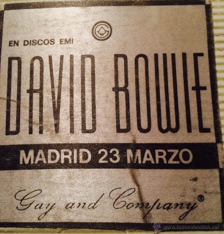 M&uacute;sica de colecci&oacute;n: david bowie pase de prensa espa&ntilde;a 1986