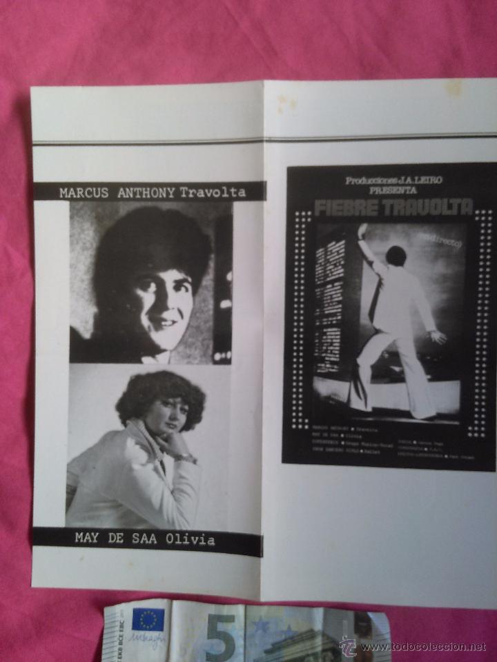 M&uacute;sica de colecci&oacute;n: Marcus Anthony Travolta. Folleto de Remake de &eacute;poca. - Foto 1