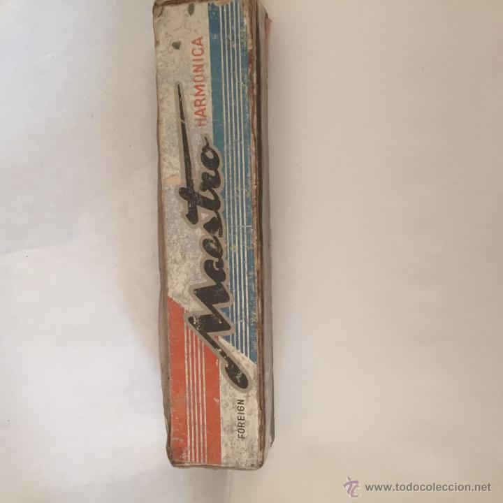 HARMONICA MAESTRO FOREIGN CON SU CAJA ORIGINAL 48 CELDILLAS