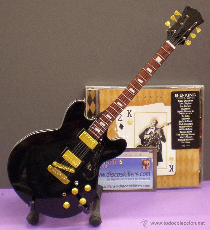 Musica di collezione: Guitarra B.B. King -  Guitarra tributo al Bluesman. Serigrafiada.