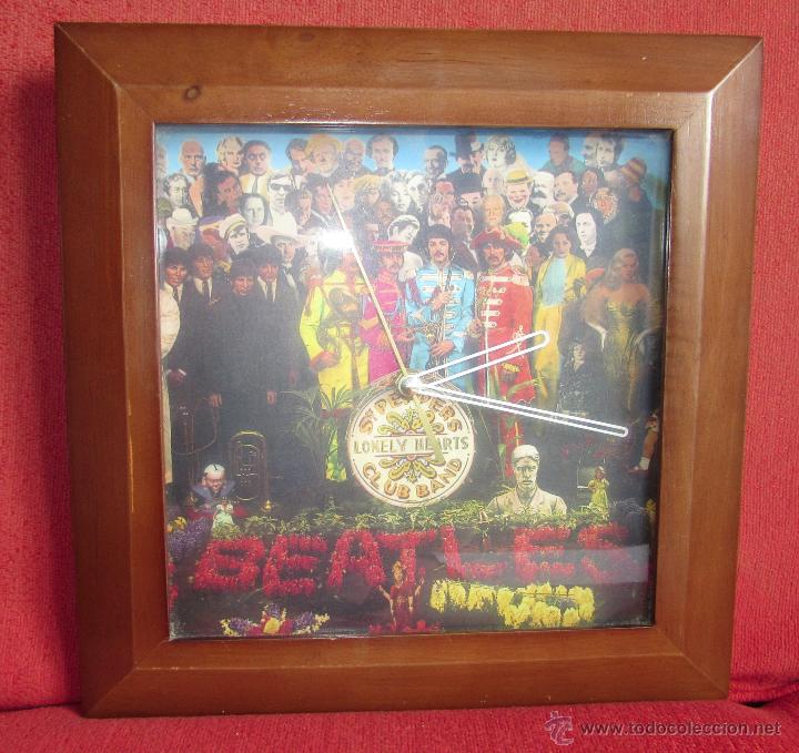 M&uacute;sica de colecci&oacute;n: BEATLES - RELOJ DE PARED - Foto 1