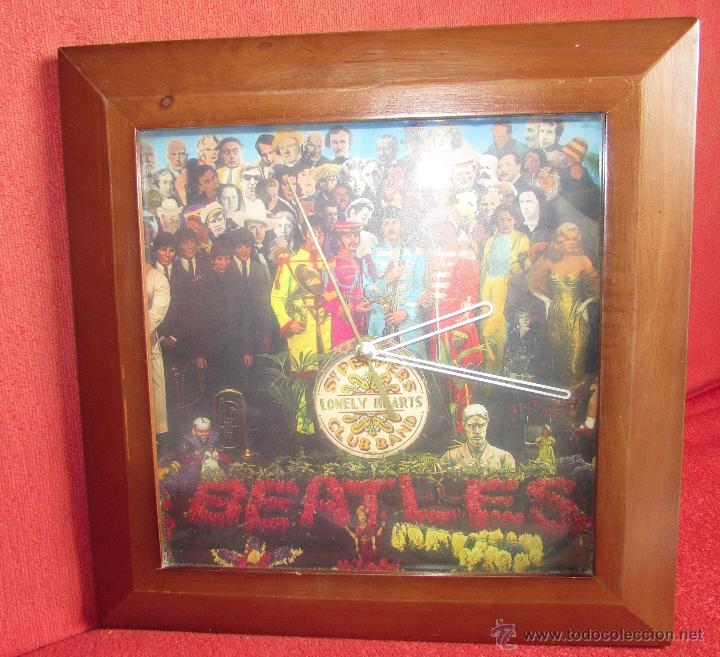 M&uacute;sica de colecci&oacute;n: BEATLES - RELOJ DE PARED - Foto 2