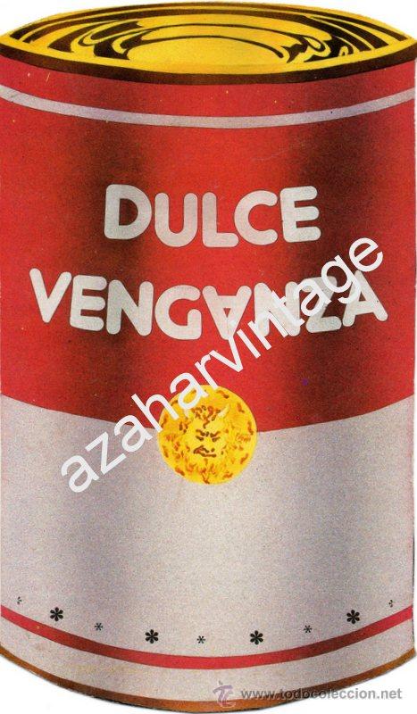Musica di collezione: AFICHE PUBLICITARIO DEL GRUPO DULCE VENGANZA,1989, 118X202MM