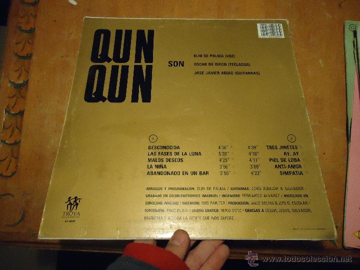 M&uacute;sica de colecci&oacute;n: disco grande de vinilo qun qun - Foto 1
