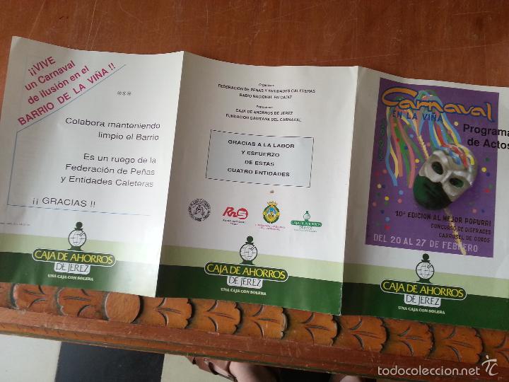 M&uacute;sica de colecci&oacute;n: CARNAVAL DE CADIZ 1993 PROGRAMA DE ACTOS