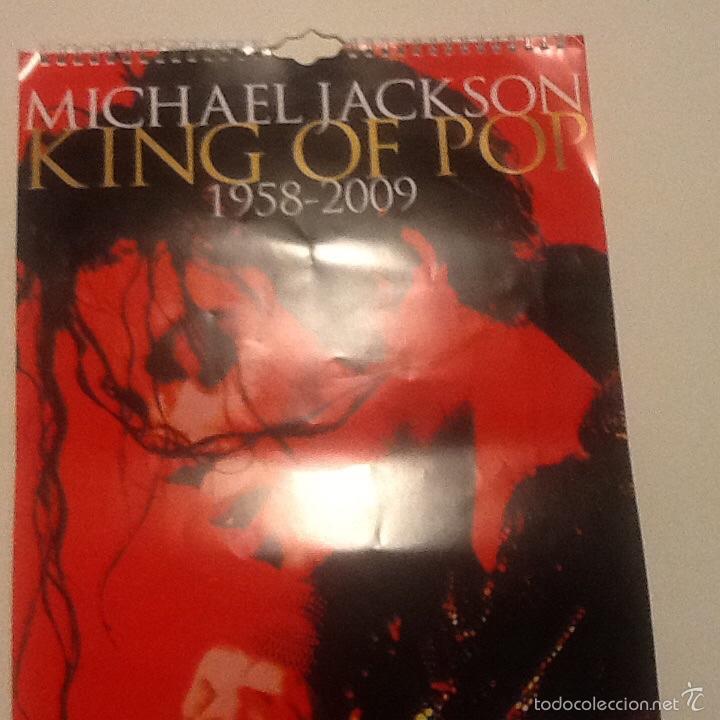M&uacute;sica de colecci&oacute;n: Calendario Michael Jackson king of pop 1958-2009