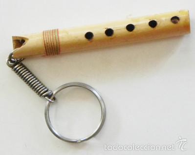 M&uacute;sica de colecci&oacute;n: LLAVERO - PEQUE&Ntilde;A FLAUTA - ARTESAN&Iacute;A - ARTESANAL - INSTRUMENTO DE M&Uacute;SICA - FLAUTITA - CA&Ntilde;A