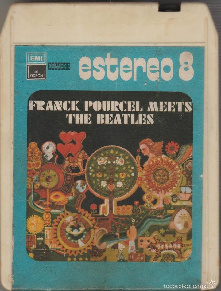 M&uacute;sica de colecci&oacute;n: FRANCK POURCEL MEETS THE BEATLES (CARTUCHO 8 PISTAS EMI-ODEON 1973 ESPA&Ntilde;A)