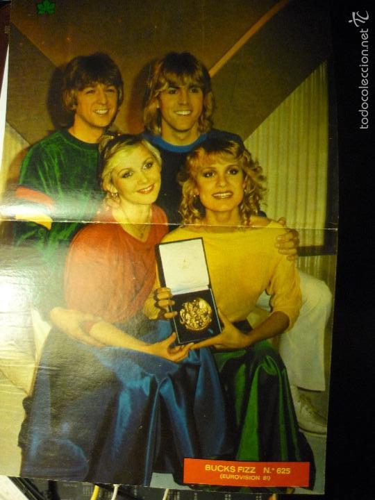 M&uacute;sica de colecci&oacute;n: POSTER CENTRAL REVISTA DIEZ MINUTOS BUCHS FIZZ-EUROVISION 81