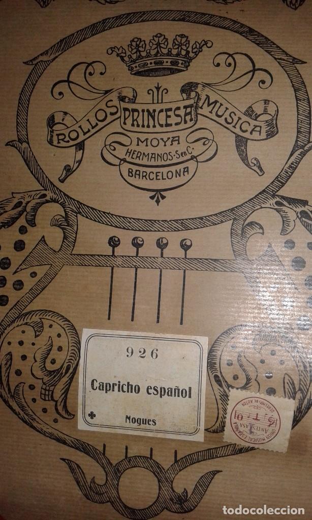 M&uacute;sica de colecci&oacute;n: RODILLO DE PIANOLA, CAPRICHO ESPA&Ntilde;OL - Foto 2