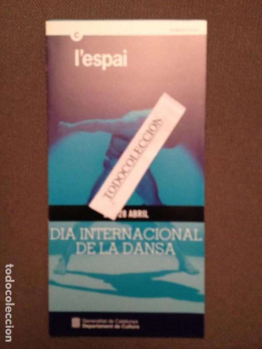 M&uacute;sica de colecci&oacute;n: LESPAI PROGRAMA DIA INTERNACIONA DE LA DANSA 2001, TRESPASANDO - Foto 1