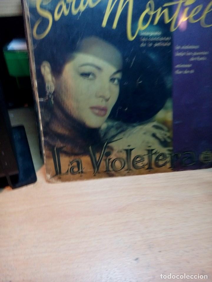M&uacute;sica de colecci&oacute;n: SOLO CARATULA - SARA MONTIEL - LA VIOLETERA