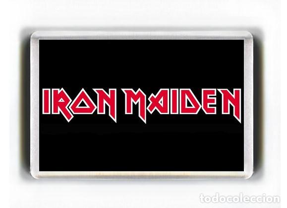M&uacute;sica de colecci&oacute;n: IMAN ACRILICO NEVERA - MUSICA IRON MAIDEN