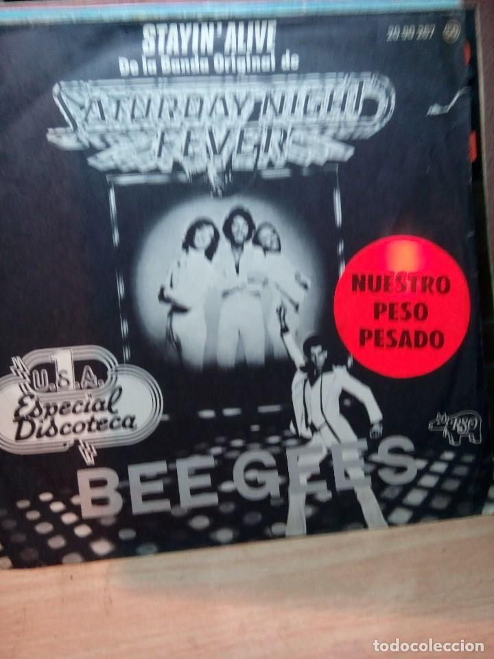 M&uacute;sica de colecci&oacute;n: SOLO CARATULA - BEE GEES - STAYIN' ALIVE