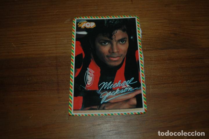 M&uacute;sica de colecci&oacute;n: MICHAEL JACKSON - SUPER POP-CROMO ADHESIVO