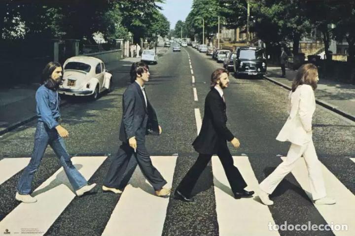M&uacute;sica de colecci&oacute;n: POSTER THE BEATLES ABBEY ROAD  91,5 X 61 PRECINTADO