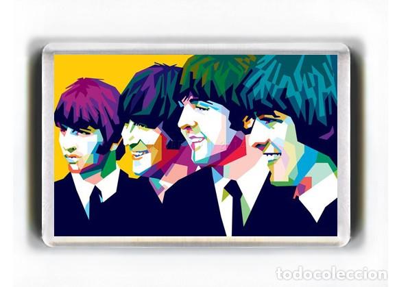 M&uacute;sica de colecci&oacute;n: IMAN ACRILICO NEVERA - MUSICA THE BEATLES