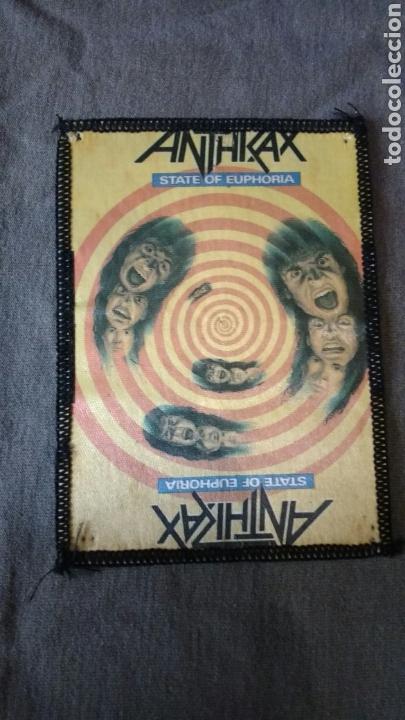 M&uacute;sica de colecci&oacute;n: PARCHE ANTHRAX. 8.5x11.5 - Foto 1
